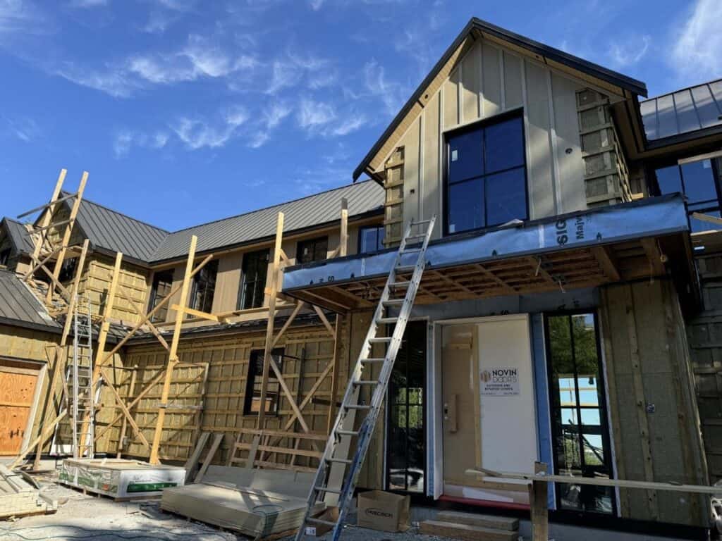 West Vancouver Custom Home insulation