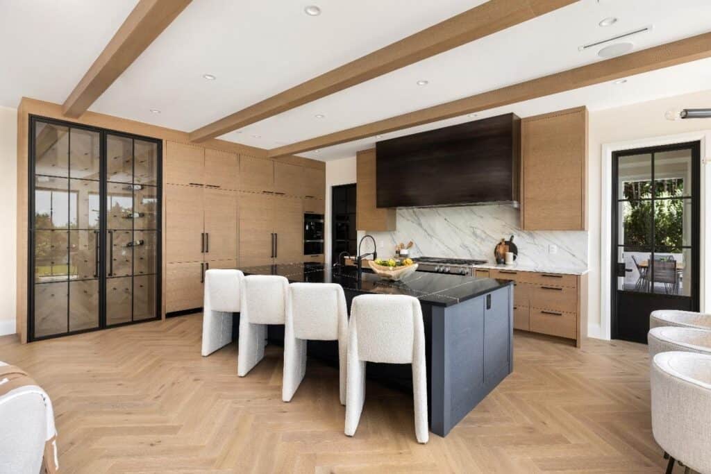 West Vancouver Custom Home Kitchen
